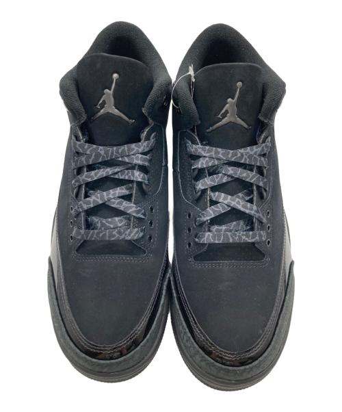 NIKE（ナイキ）NIKE (ナイキ) Air Jordan 3 Retro/エアジョーダン3 レトロ ブラック サイズ:28の古着・服飾アイテム