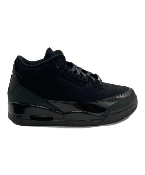 NIKE（ナイキ）NIKE (ナイキ) Air Jordan 3 Retro/エアジョーダン3 レトロ ブラック サイズ:28の古着・服飾アイテム