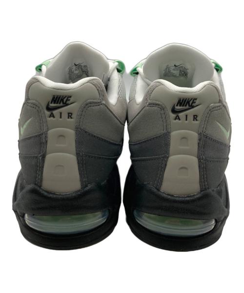 NIKE（ナイキ）NIKE (ナイキ) Women's Air Max 95 Big Bubble/エア マックス 95 ビッグ バブル グレー×グリーン サイズ:29の古着・服飾アイテム