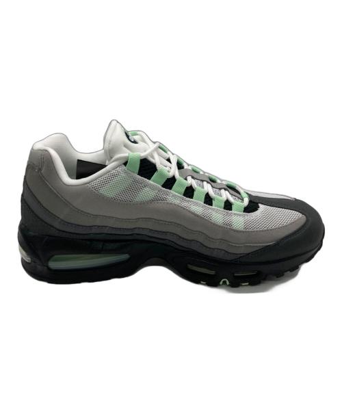 NIKE（ナイキ）NIKE (ナイキ) Women's Air Max 95 Big Bubble/エア マックス 95 ビッグ バブル グレー×グリーン サイズ:29の古着・服飾アイテム