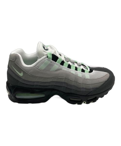 NIKE（ナイキ）NIKE (ナイキ) Women's Air Max 95 Big Bubble/エア マックス 95 ビッグ バブル グレー×グリーン サイズ:29の古着・服飾アイテム