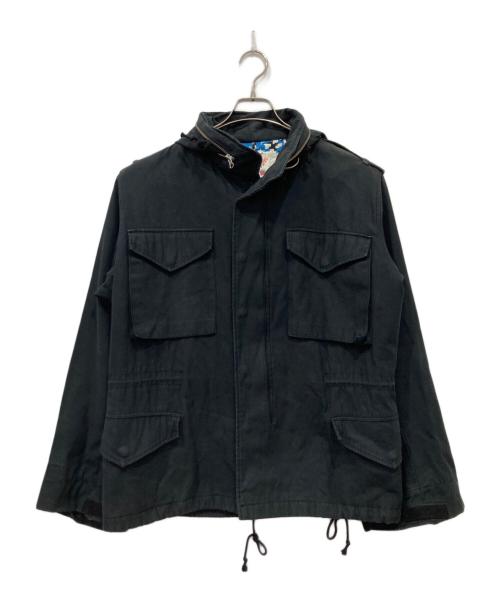 PHENOMENON（フェノメノン）PHENOMENON (フェノメノン) フラップポケット ジップアップジャケット ブラック サイズ:Mの古着・服飾アイテム
