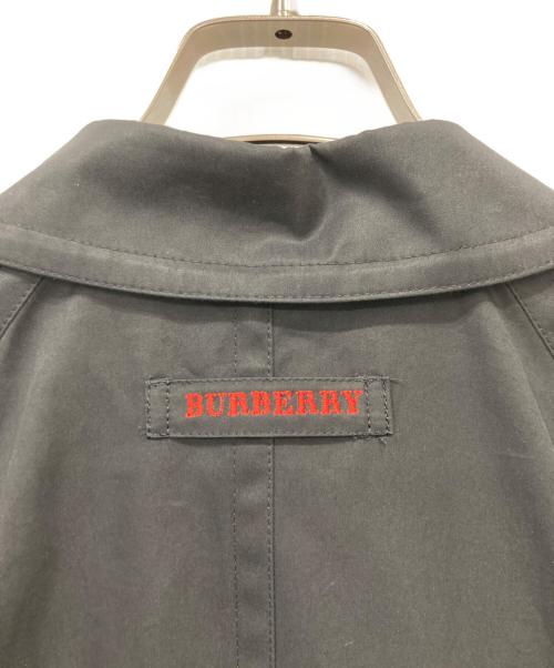 Burberry's（バーバリーズ）Burberry's (バーバリーズ) 裏チェックステンカラーコート ブラック サイズ:9ARの古着・服飾アイテム