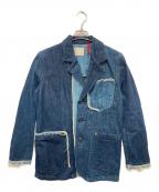 LEVI'S REDLOOPリーバイスレッドループ）の古着「デニムテーラードジャケット」｜インディゴ