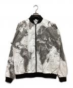 HOUSTONヒューストン）の古着「TYVEK PAPER JACKET」｜ホワイト×ブラック