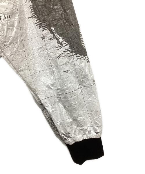 HOUSTON（ヒューストン）HOUSTON (ヒューストン) TYVEK PAPER JACKET ホワイト×ブラック サイズ:REGULAR MEDIUMの古着・服飾アイテム