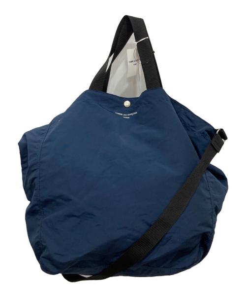 COMME des GARCONS HOMME（コムデギャルソン オム）COMME des GARCONS HOMME (コムデギャルソン オム) 綿ナイロングログラン 2WAY バッグ ネイビーの古着・服飾アイテム