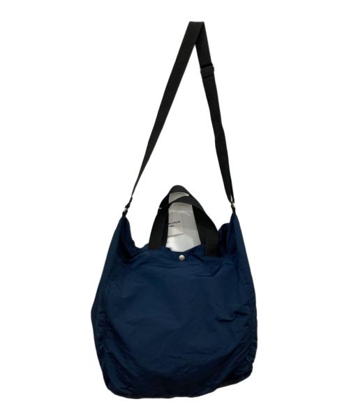 COMME des GARCONS HOMME（コムデギャルソン オム）COMME des GARCONS HOMME (コムデギャルソン オム) 綿ナイロングログラン 2WAY バッグ ネイビーの古着・服飾アイテム