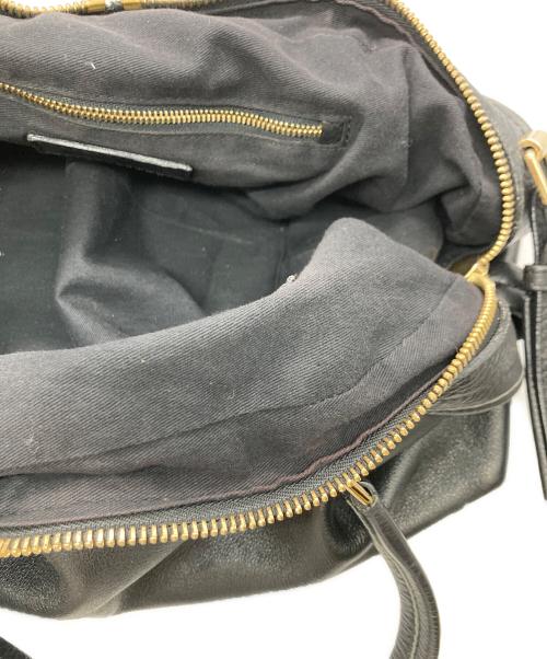 SEE BY CHLOE（シーバイクロエ）SEE BY CHLOE (シーバイクロエ) 2WAYレザーバッグ ブラックの古着・服飾アイテム