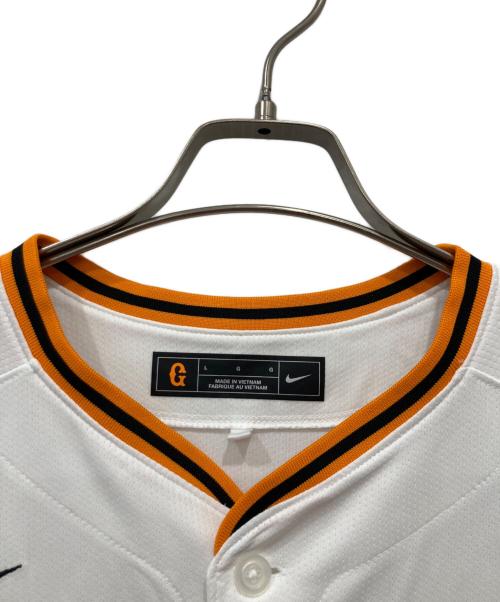 NIKE（ナイキ）NIKE (ナイキ) REPLICA UNIFORM NPB GIANTS ホワイト サイズ:Lの古着・服飾アイテム