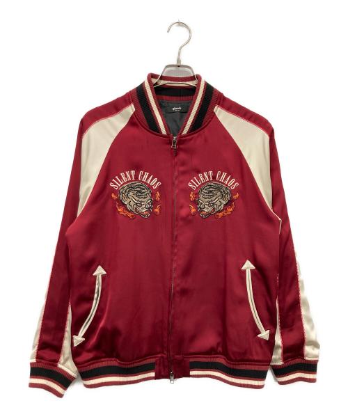 glamb（グラム）glamb (グラム) ラプソディスカジャン レッド サイズ:Mの古着・服飾アイテム