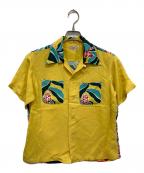 Sun Surfサンサーフ）の古着「アロハシャツ」｜イエロー