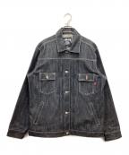 stussyステューシー）の古着「AUTHENTIC GEAR デニムジャケット」｜インディゴ