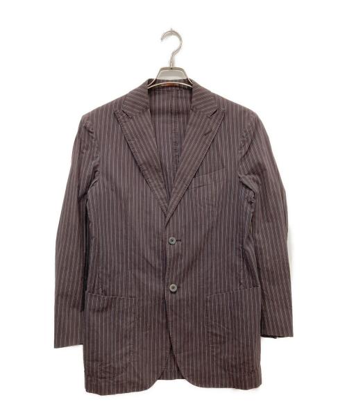 ETRO（エトロ）ETRO (エトロ) テーラードジャケット ブラウン サイズ:46の古着・服飾アイテム