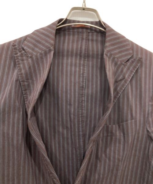 ETRO（エトロ）ETRO (エトロ) テーラードジャケット ブラウン サイズ:46の古着・服飾アイテム