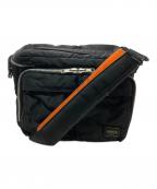 PORTERポーター）の古着「TANKER CAMERA BAG」｜ブラック