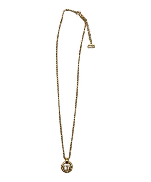 Christian Dior（クリスチャン ディオール）Christian Dior (クリスチャン ディオール) ネックレス ゴールドの古着・服飾アイテム