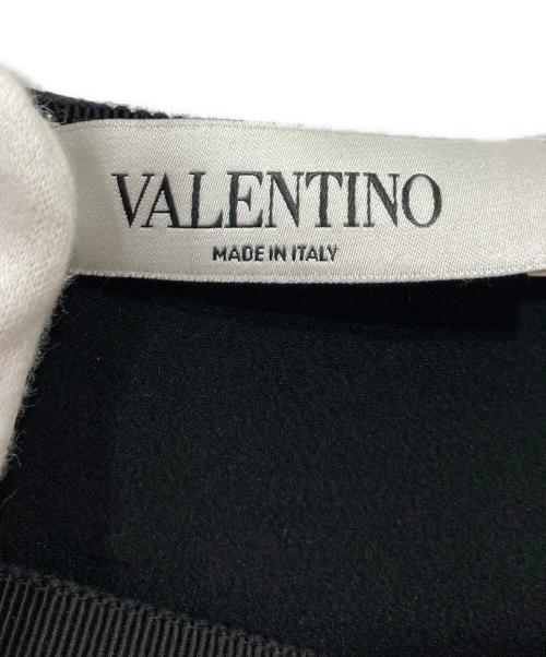 VALENTINO（ヴァレンティノ）VALENTINO (ヴァレンティノ) ミニスカート ブラック サイズ:36の古着・服飾アイテム