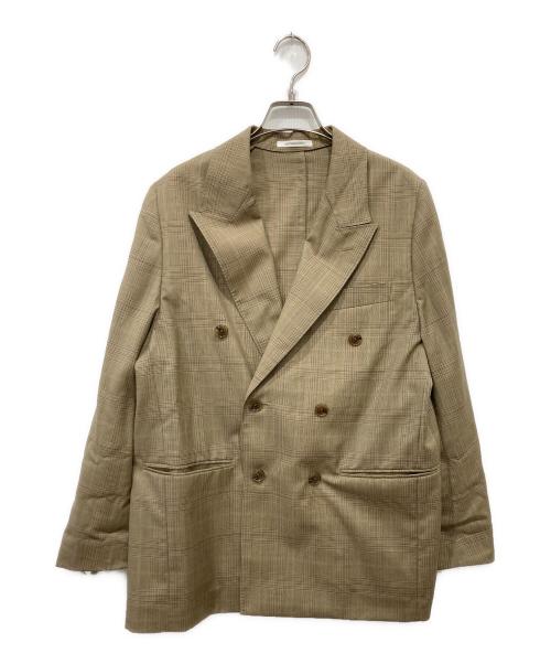 Couture d'adam（クチュールドアダム）Couture d'adam (クチュールドアダム) ダブルジャケット ベージュ サイズ:不明の古着・服飾アイテム