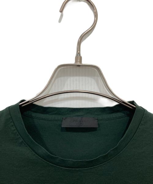 PRADA（プラダ）PRADA (プラダ) ポケットTシャツ グリーン サイズ:Mの古着・服飾アイテム