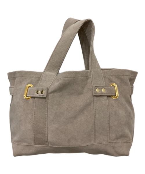 SITA PARANTICA（シータパランティカ）SITA PARANTICA (シータパランティカ) Ultrasuede カナグツキミニ ハンドバッグ ベージュの古着・服飾アイテム