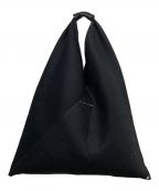 MM6 Maison Margielaエムエムシックスメゾンマルジェラ）の古着「Mesh Japanese Tote Bag」｜ブラック