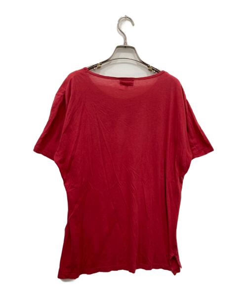 Vivienne Westwood man（ヴィヴィアン ウェストウッド マン）Vivienne Westwood man (ヴィヴィアン ウェストウッド マン) オーブ刺繍プリントTシャツ レッド サイズ:50の古着・服飾アイテム