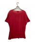 Vivienne Westwood man (ヴィヴィアン ウェストウッド マン) オーブ刺繍プリントTシャツ レッド サイズ:50：6000円