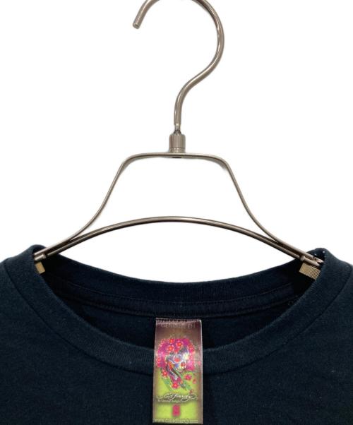 Ed Hardy（エド ハーディー）Ed Hardy (エド ハーディー) スカルプリントTシャツ ブラック サイズ:Sの古着・服飾アイテム