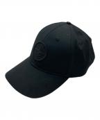 STONE ISLANDストーンアイランド）の古着「COTTON REP キャップ」｜ブラック
