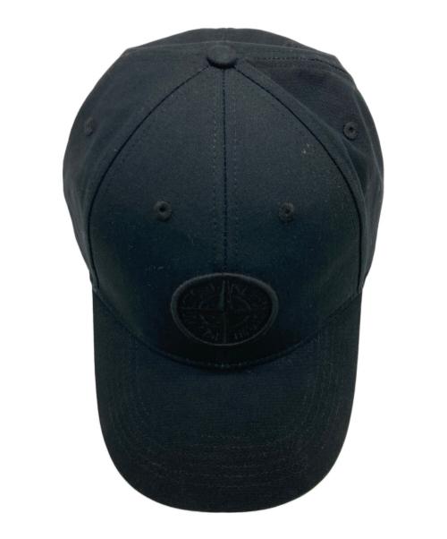 STONE ISLAND（ストーンアイランド）STONE ISLAND (ストーンアイランド) COTTON REP キャップ ブラック サイズ:UNの古着・服飾アイテム