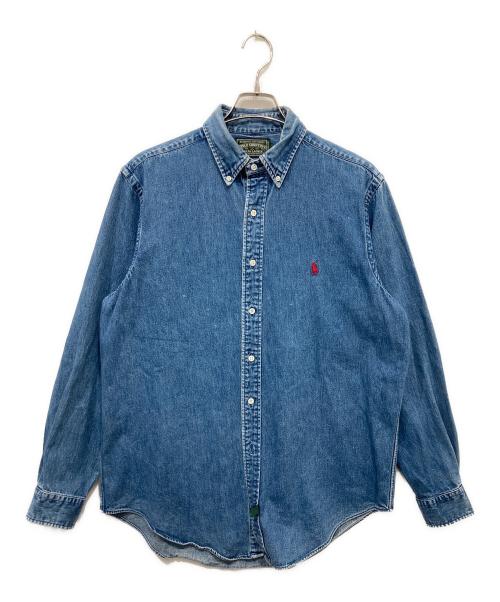 POLO COUNTRY（ポロカントリー）POLO COUNTRY (ポロカントリー) 90’s デニムシャツ インディゴ サイズ:Lの古着・服飾アイテム