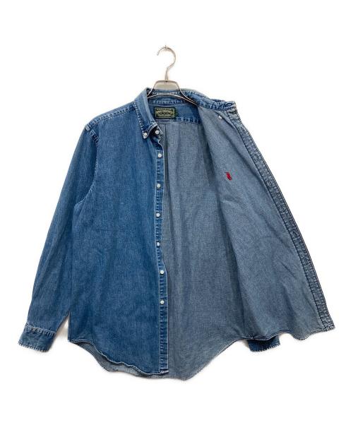 POLO COUNTRY（ポロカントリー）POLO COUNTRY (ポロカントリー) 90’s デニムシャツ インディゴ サイズ:Lの古着・服飾アイテム