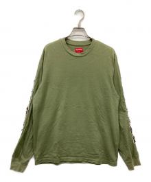 SUPREME（シュプリーム）の古着「22AW Cut Out L/S Top」｜カーキ