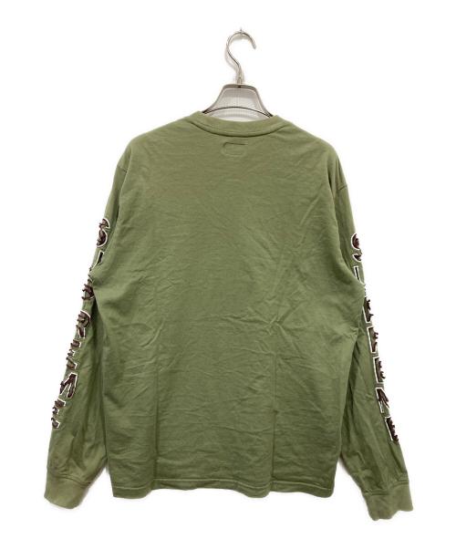 SUPREME（シュプリーム）Supreme (シュプリーム) 22AW Cut Out L/S Top カーキ サイズ:Sの古着・服飾アイテム