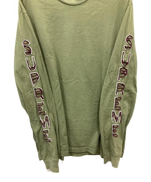 SUPREME（シュプリーム）Supreme (シュプリーム) 22AW Cut Out L/S Top カーキ サイズ:Sの古着・服飾アイテム