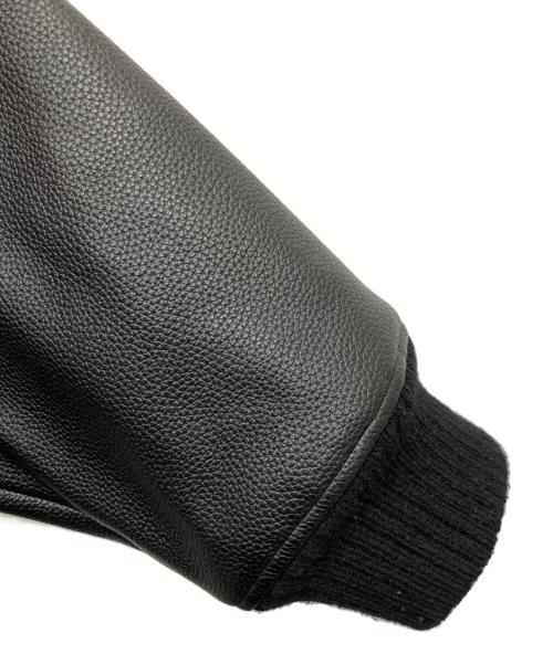 AFB（エーエフビー）AFB (エーエフビー) STUDDED BOMBER JACKET ブラック サイズ:Mの古着・服飾アイテム