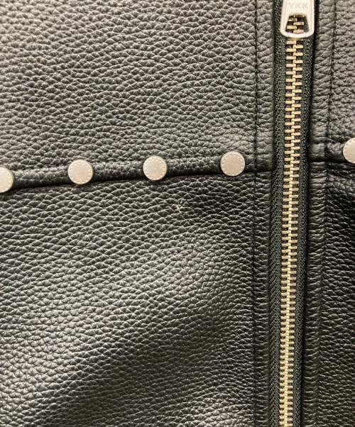 AFB（エーエフビー）AFB (エーエフビー) STUDDED BOMBER JACKET ブラック サイズ:Mの古着・服飾アイテム