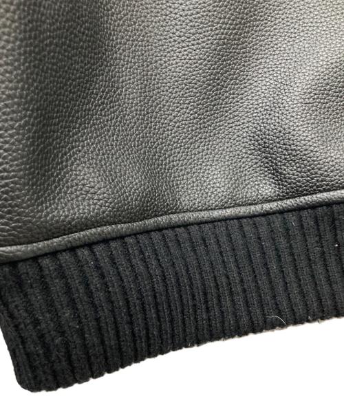 AFB（エーエフビー）AFB (エーエフビー) STUDDED BOMBER JACKET ブラック サイズ:Mの古着・服飾アイテム