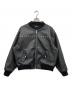 AFB（エーエフビー）の古着「STUDDED BOMBER JACKET」｜ブラック