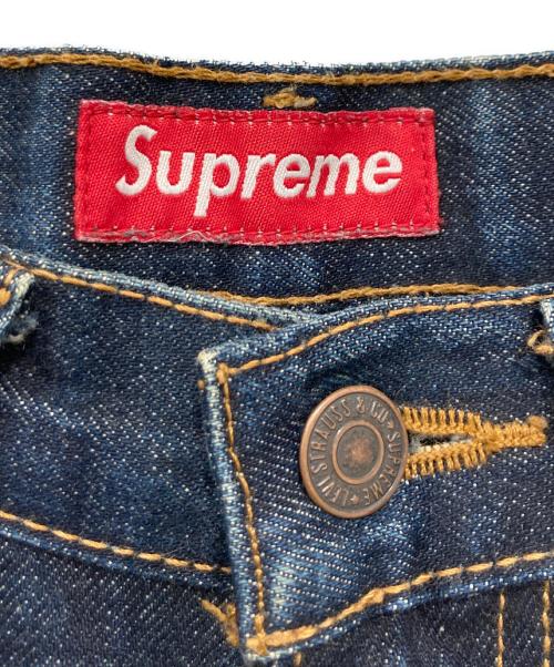 SUPREME（シュプリーム）SUPREME (シュプリーム) LEVI'S (リーバイス) 505 Zip Fly Jean Leopard インディゴ サイズ:W30の古着・服飾アイテム