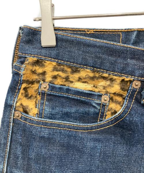 SUPREME（シュプリーム）SUPREME (シュプリーム) LEVI'S (リーバイス) 505 Zip Fly Jean Leopard インディゴ サイズ:W30の古着・服飾アイテム