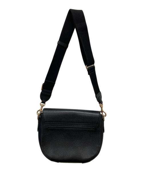 FURLA（フルラ）FURLA (フルラ) ウラニア レザーショルダーバッグ ブラックの古着・服飾アイテム