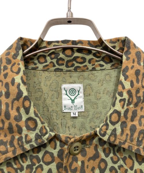 South2 West8（サウスツー ウエストエイト）South2 West8 (サウスツー ウエストエイト) HUNTING SHIRT ブラウン×カーキ サイズ:Mの古着・服飾アイテム