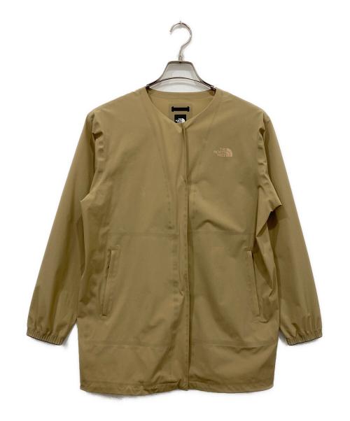 THE NORTH FACE（ザ ノース フェイス）THE NORTH FACE (ザ ノース フェイス) EXP-Parcel No Collar Jacket ベージュ サイズ:Mの古着・服飾アイテム