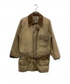 Barbourバブアー）の古着「SOLWAY ZIPPER ワックスドジャケット」｜ブラウン