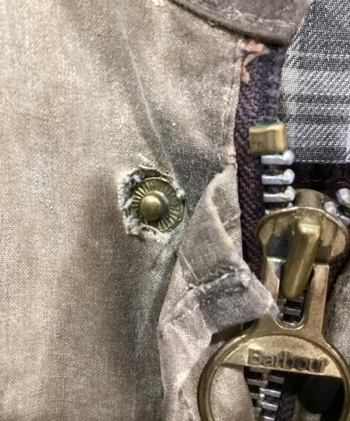 Barbour（バブアー）Barbour (バブアー) SOLWAY ZIPPER ワックスドジャケット ブラウン サイズ:40の古着・服飾アイテム