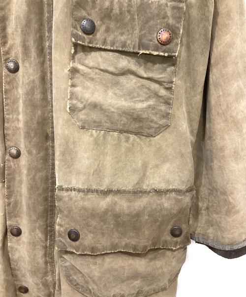 Barbour（バブアー）Barbour (バブアー) SOLWAY ZIPPER ワックスドジャケット ブラウン サイズ:40の古着・服飾アイテム