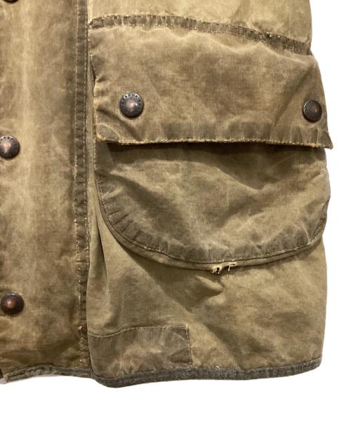 Barbour（バブアー）Barbour (バブアー) SOLWAY ZIPPER ワックスドジャケット ブラウン サイズ:40の古着・服飾アイテム