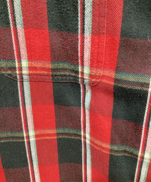 POLO RALPH LAUREN（ポロ・ラルフローレン）POLO RALPH LAUREN (ポロ・ラルフローレン) DUNGAREE WORKSHIRT レッド サイズ:Lの古着・服飾アイテム